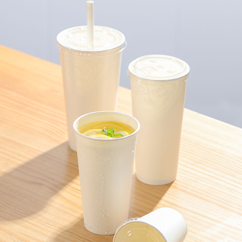 Size range of single wall hot cups from 8oz to 44oz