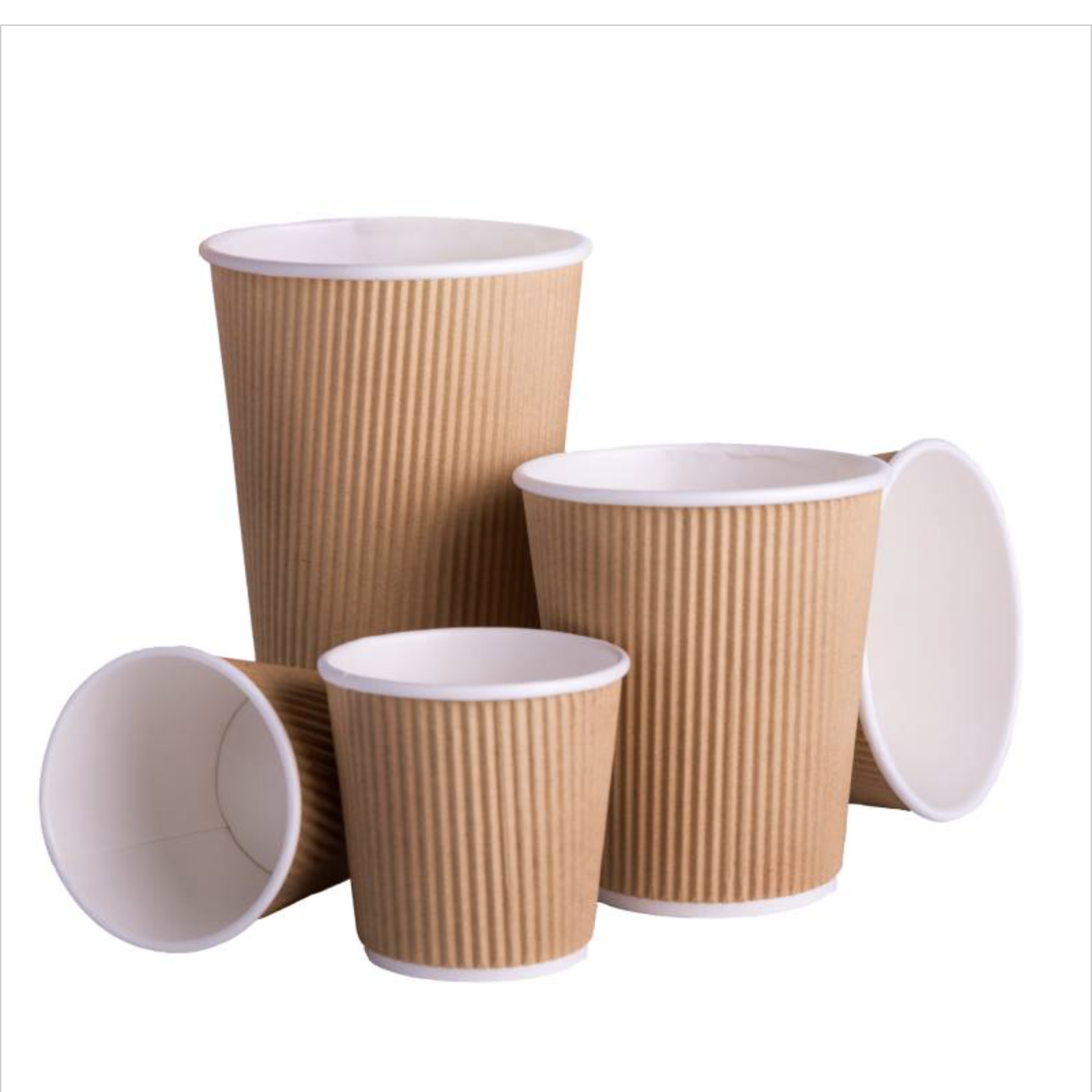 Ripple wall paper cups manufactured in Thailand