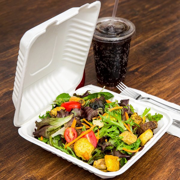 Bagasse Clamshells - bagasse clamshell food containers